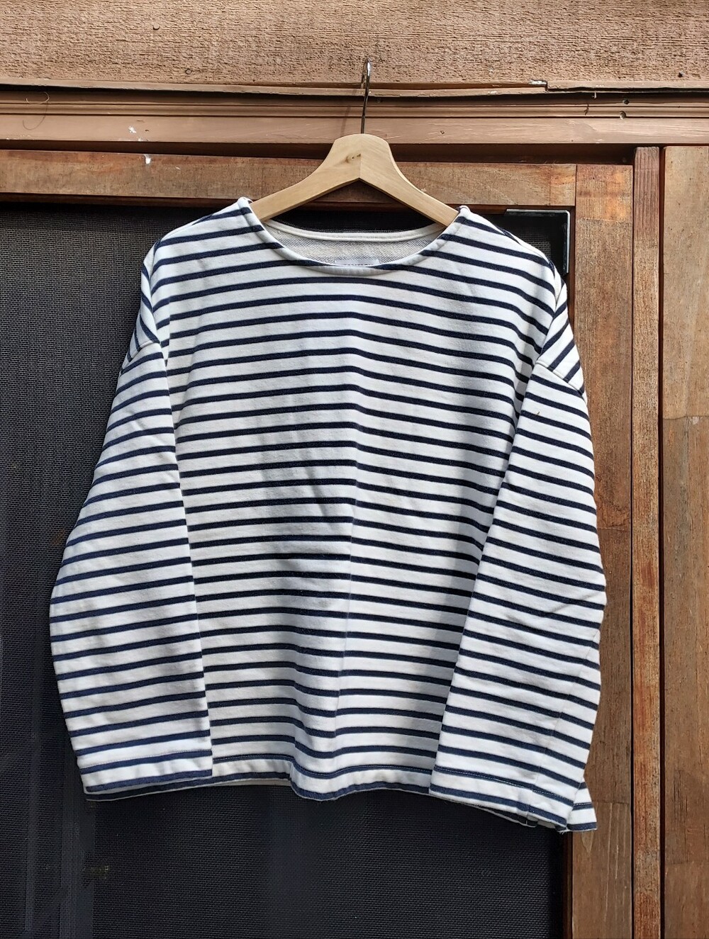 Nordstrom French Terry Mariniere-style Sweatshirt